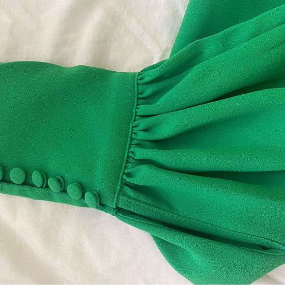 H$M Bright Green Dress - Picture 3 of 4